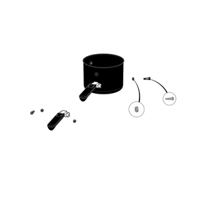 Ash Pan Assembly Diagram and Parts List for PRO18K-LEG-3  Napoleon Grill