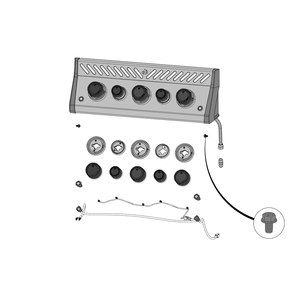 Control Panel Diagram and Parts List for RSE425RSIBPSS-1  Napoleon Built-In Cooking