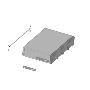 Right Side Shelf Diagram and Parts List for F425DPGT  Napoleon Built-In Cooking