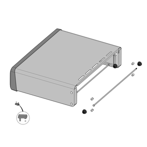Right Side Shelf Diagram and Parts List for RXT525SIBNSS-1  Napoleon Built-In Cooking