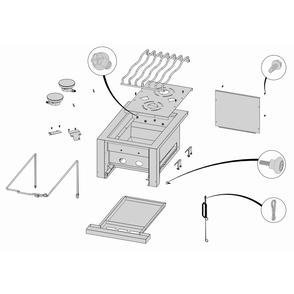 Base Diagram and Parts List for BIB12RTNSS  Napoleon Grill