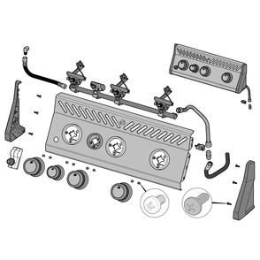 Part Location Diagram of N357-0013 Napoleon Side Burner Igniter