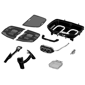 Base Diagram and Parts List for TQ285-RD-1-A  Napoleon Built-In Cooking