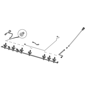 Part Location Diagram of N010-0795 Napoleon ASS'Y, MANIFOLD PRO825 RSBI NAT
