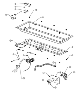 Section_1 Diagram and Parts List for GPFR60  Napoleon Outdoor Heater
