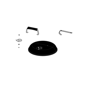 Lid Diagram and Parts List for NK14K-LEG-3  Napoleon Grill