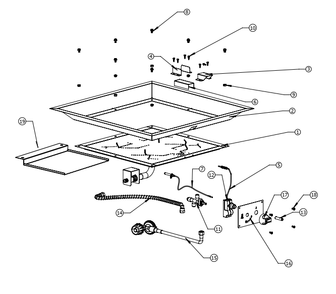 Section_1 Diagram and Parts List for GPFS60  Napoleon Outdoor Heater