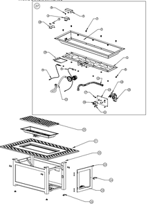 Section_1 Diagram and Parts List for KENS1-BZ-1  Napoleon Outdoor Heater