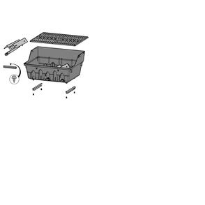Base Assembly Diagram and Parts List for R425NK-1  Napoleon Built-In Cooking