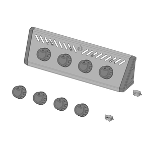 Control Panel Diagram and Parts List for F425DPGT  Napoleon Built-In Cooking