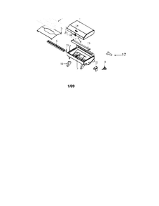 Table Top Grill Diagram and Parts List for 16124  Nexgrill Grill