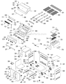 Part Location Diagram of 20000760A0 Nexgrill Tank Bolt