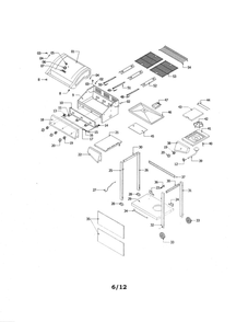 Part Location Diagram of 04004108A0 Nexgrill Triangle Bracket Left