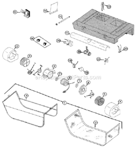 Part Location Diagram of S19360000 Broan Srv Nt Asm Motor Mount Hex Jas