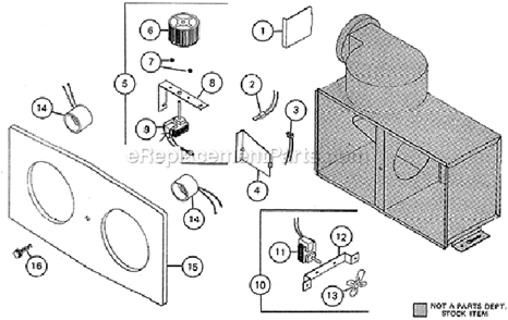 Part Location Diagram of S11394000 Nutone Louver Assy