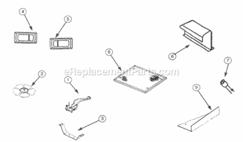 Page A Diagram and Parts List for RL6330WH  Nutone Range Hood
