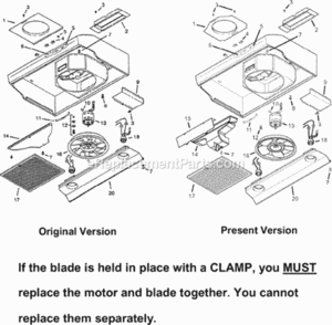 Part Location Diagram of R602534 Broan Screw