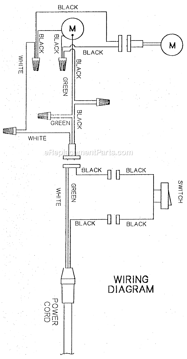 Page C Diagram and Parts List for BF-2175G  Oreck Upright Vacuum