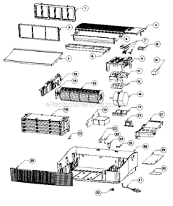 Part Location Diagram of FA2PK Oreck Mullberry Scent Cartridge