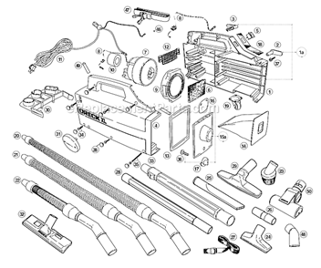 Part Location Diagram of O-7526301 Oreck Motor Brush Kit