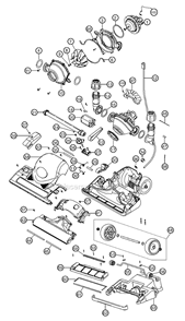 Part Location Diagram of O-010-0604 Oreck Vacuum Drive Belt