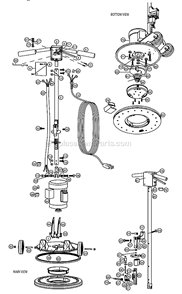 Part Location Diagram of 09-75301-02 Oreck Grips, Black Set
