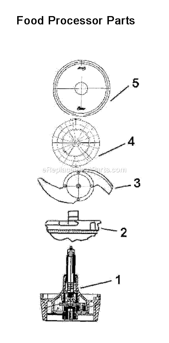 Page A Diagram and Parts List for 6692  Oster Blender