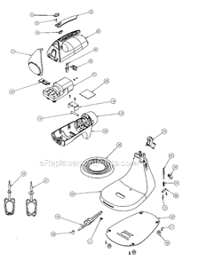 Page A Diagram and Parts List for 2377  Oster Mixer