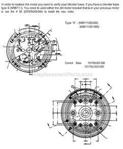 Page B Diagram and Parts List for 4093-8  Oster Blender