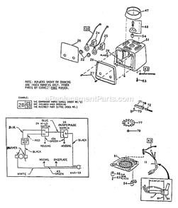 Page A Diagram and Parts List for 4135-0  Oster Blender