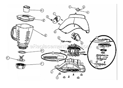 Part Location Diagram of 25729-002-0001 Oster Linger,Crs