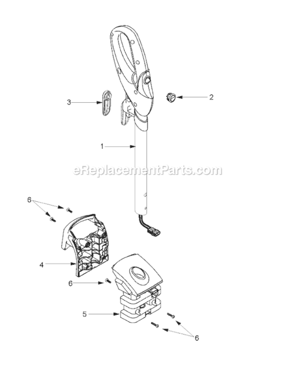 Page C Diagram and Parts List for MC-UG775-00  Panasonic Upright Vacuum