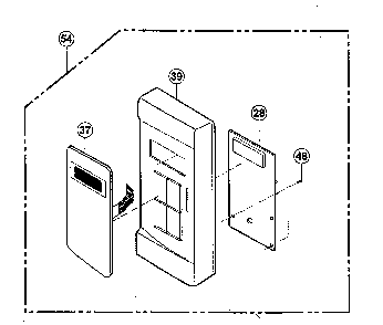 Part Location Diagram of K890L4320AP Panasonic Escutcheon base u