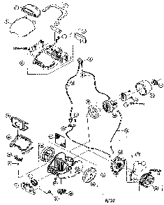 Part Location Diagram of AXTN4+20BFY Panasonic Screw, cord hook v7388