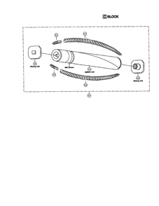 Part Location Diagram of AC79RYUZU00 Panasonic Brush Attachment
