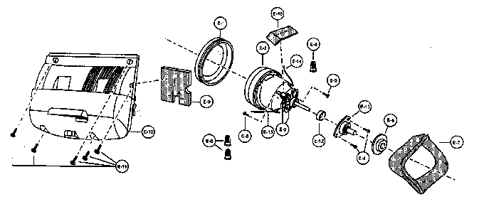 Part Location Diagram of AXTN410BFY Panasonic Screw