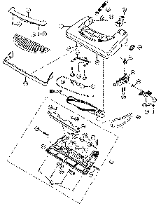 Part Location Diagram of AC91AATEZV07 Panasonic Bottom plate, complete v5203,