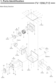 Part Location Diagram of FFV2230003S Panasonic Hanger