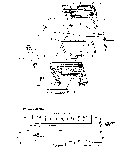 Nozze assy Diagram and Parts List for MC-UG223-00  Panasonic Upright Vacuum