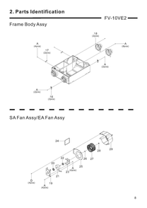 Part Location Diagram of FFV7020022S Panasonic Nut