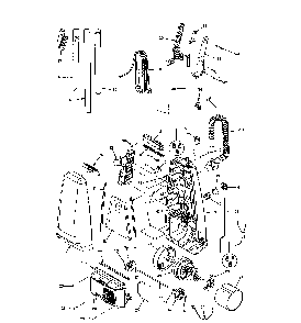 Main body Diagram and Parts List for MC-UG223-00  Panasonic Upright Vacuum