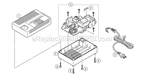 Part Location Diagram of EY0212K6237 Panasonic SCREW