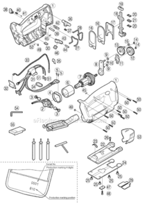 Part Location Diagram of WEYT510L2157 Panasonic Side Closed Terminal