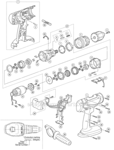 Part Location Diagram of WEY6450L1008 Panasonic Motor
