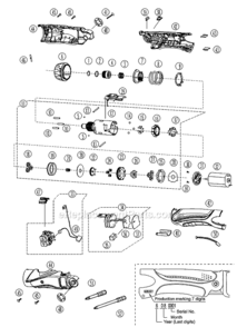 Part Location Diagram of WEY7410L2337 Panasonic Led Module