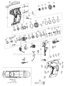 Part Location Diagram of WEY7840L1187 Panasonic Stator