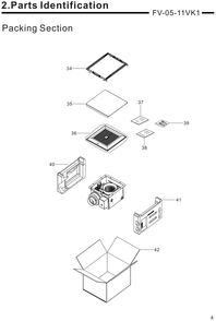 Part Location Diagram of FFV4710382S Panasonic Packaging