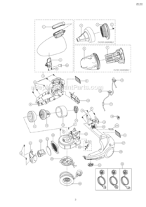 Part Location Diagram of YMC99GMW000 Panasonic Suppressor