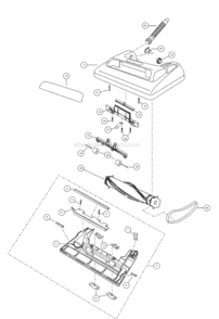 Part Location Diagram of AC16CNXZ00 Panasonic Shaft