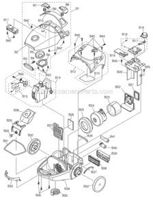 Part Location Diagram of XTN410BFJ Panasonic Tapping Screw